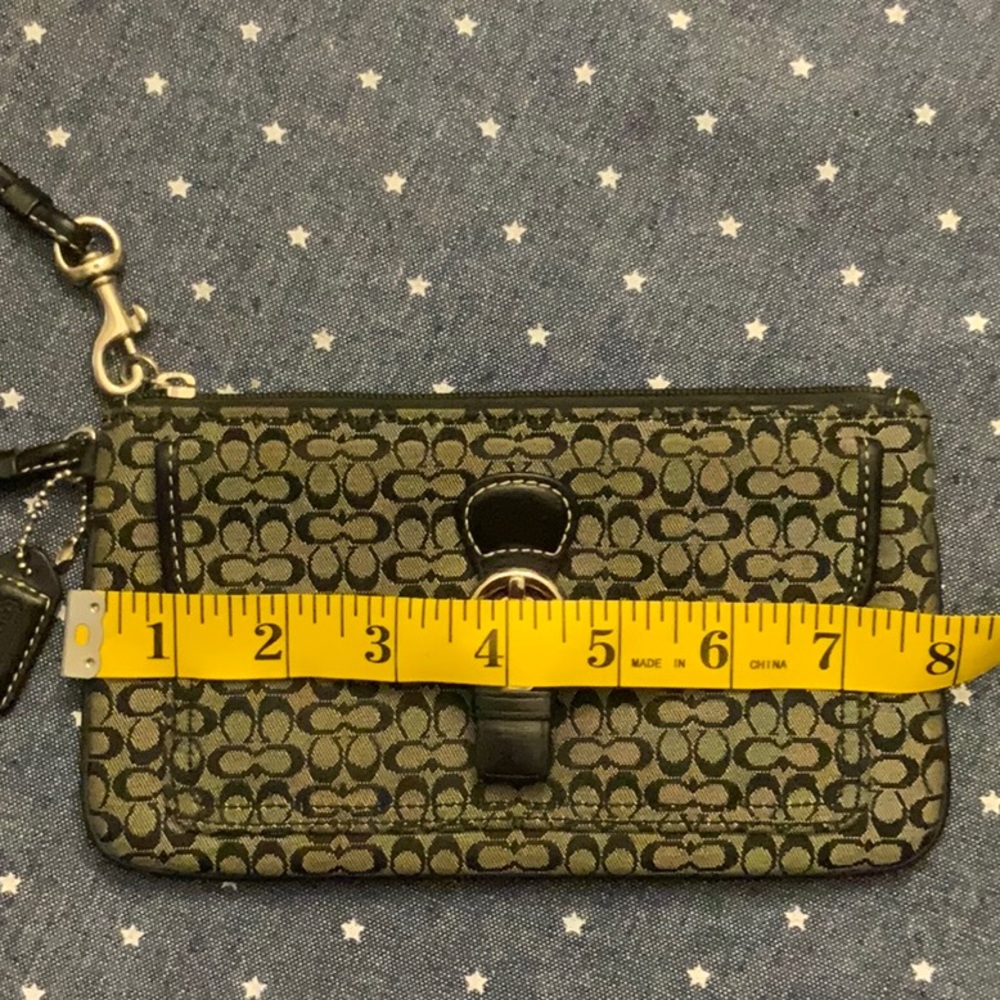 Coach wristlet grey & black - Picture 4 of 5